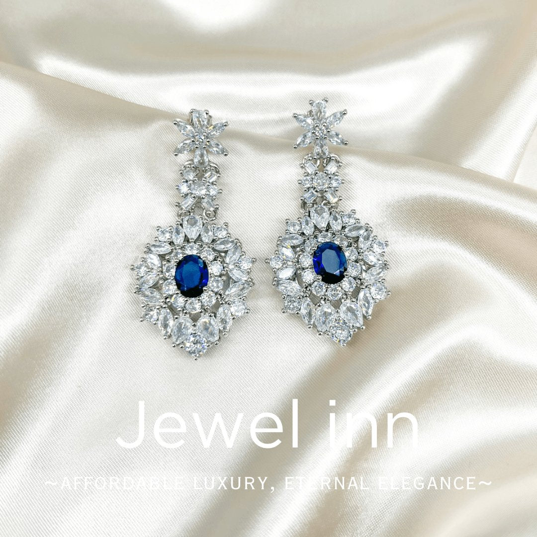 Azure Allure Studs - Jewel Inn