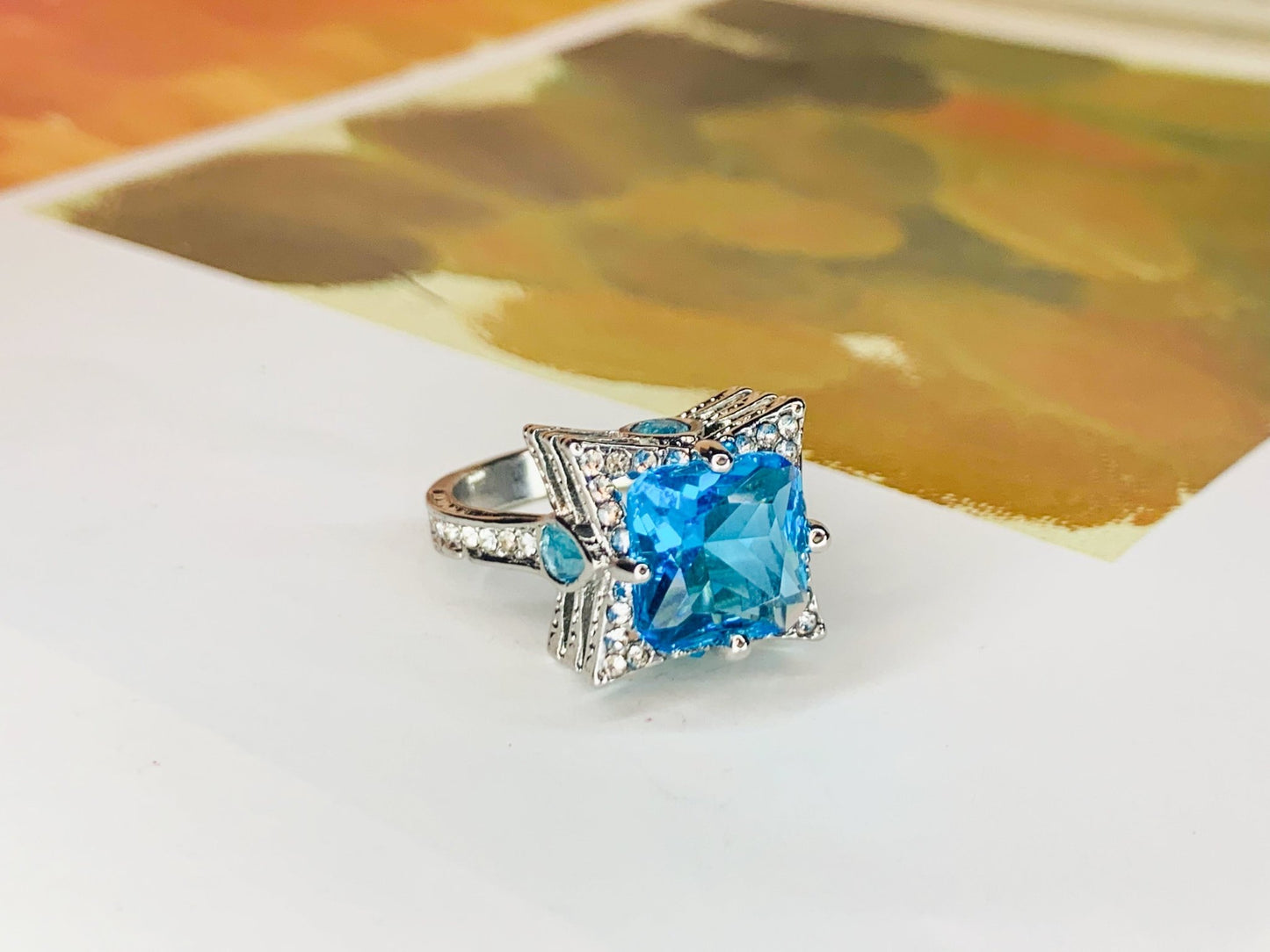 Azure Horizon Ring - Jewel Inn