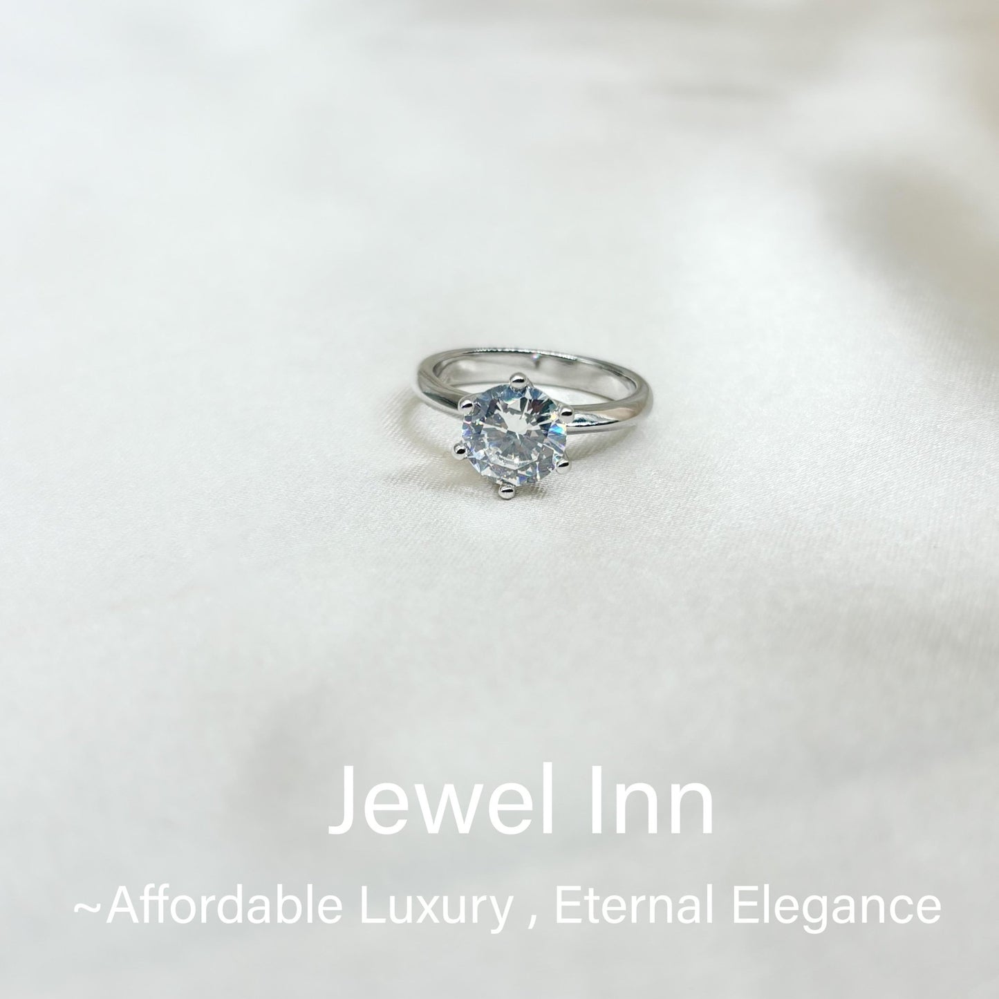 Crystal Clear Elegance Ring - Jewel Inn