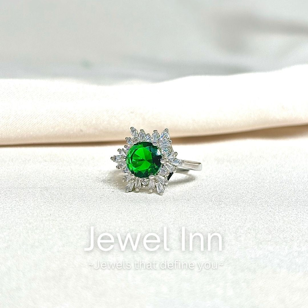 Green Oasis Ring - Jewel Inn