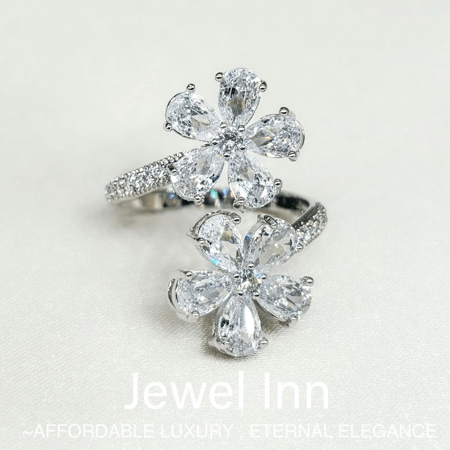 Lunar Flower Ring - Jewel Inn