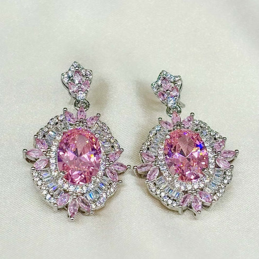 Pink Petal Stud Earrings - Jewel Inn